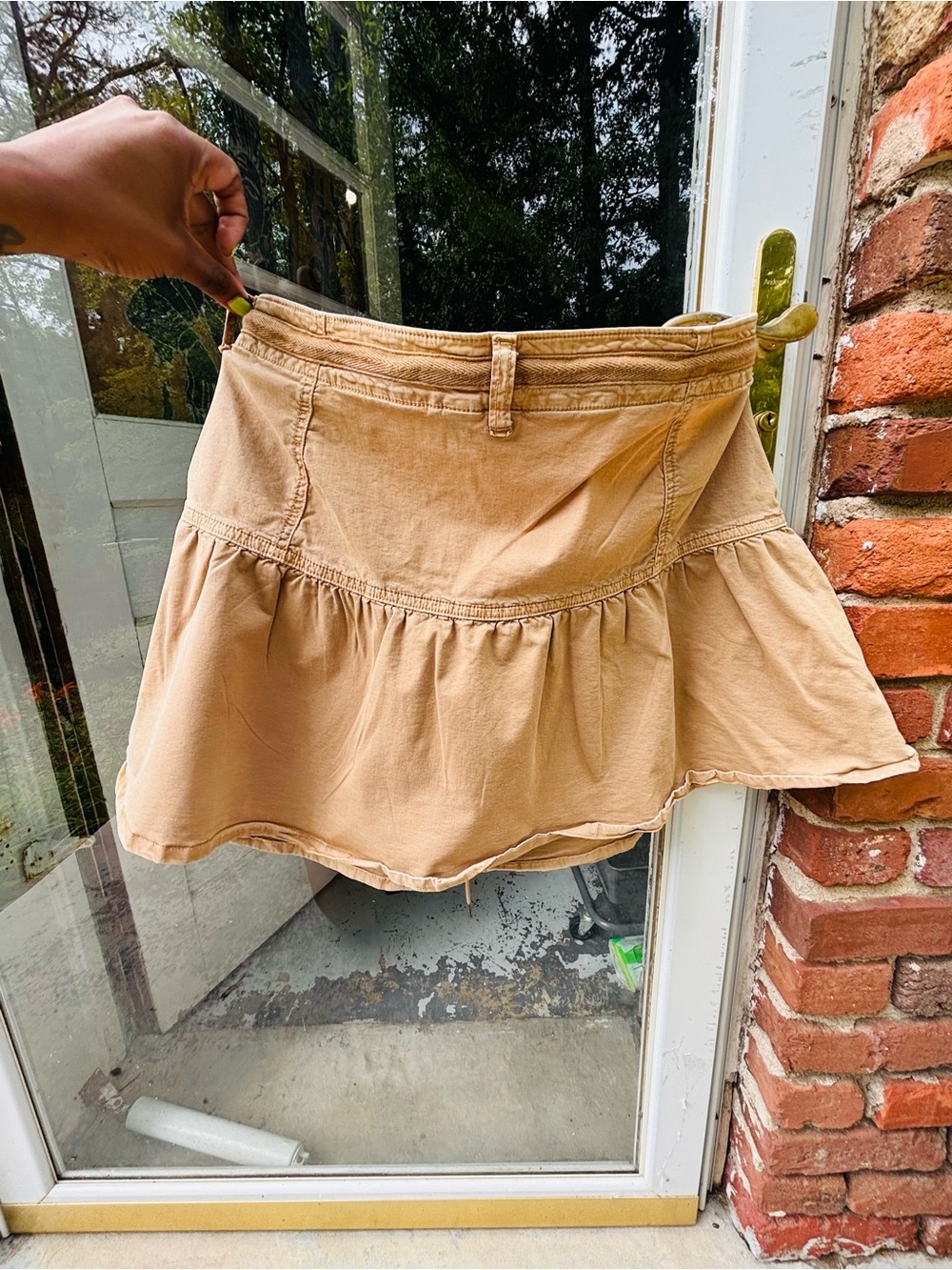 🤎American Eagle🤎Miniii ruffle skirt. - Picture 4 of 5